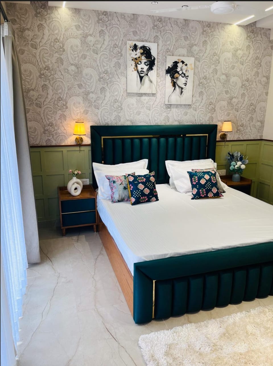 Bed, Bedroom