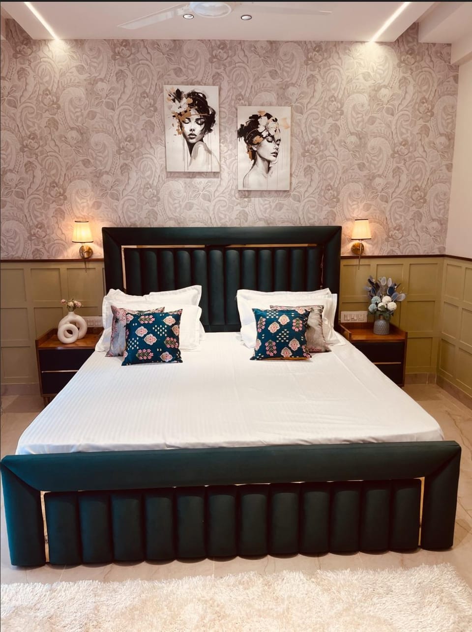 Bed, Bedroom