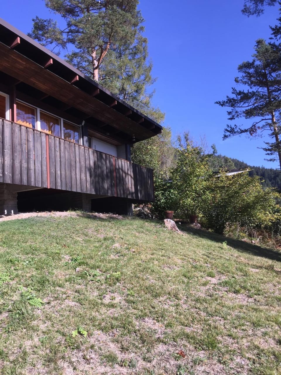 Property building, Garden view