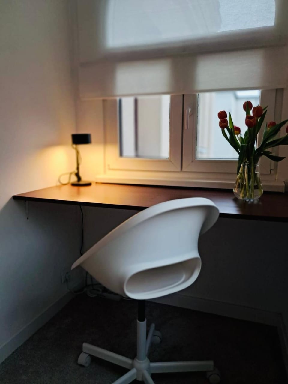 Photo of the whole room, Quiet street view