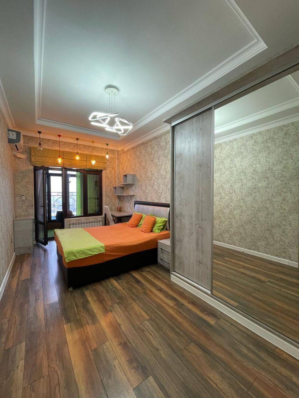Bed, Bedroom, wardrobe