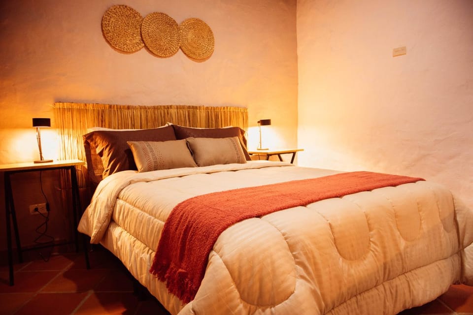Bed, Bathroom