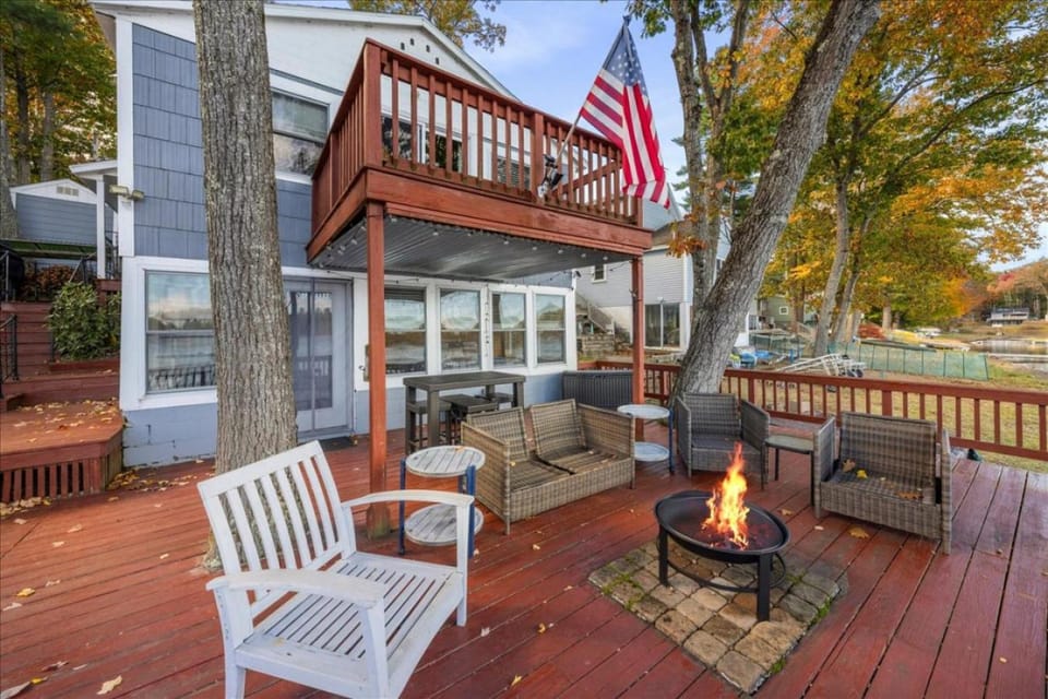 Waterfront w/ Prvt Dock & Firepit | Sleeps 8 Apartment in Acton