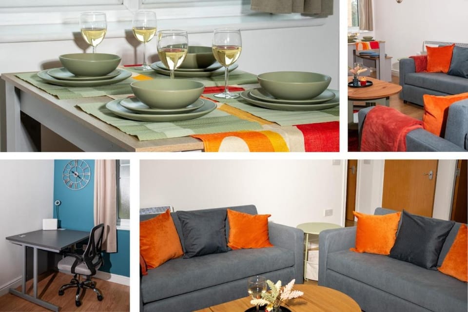 Living room, Seating area, Dining area