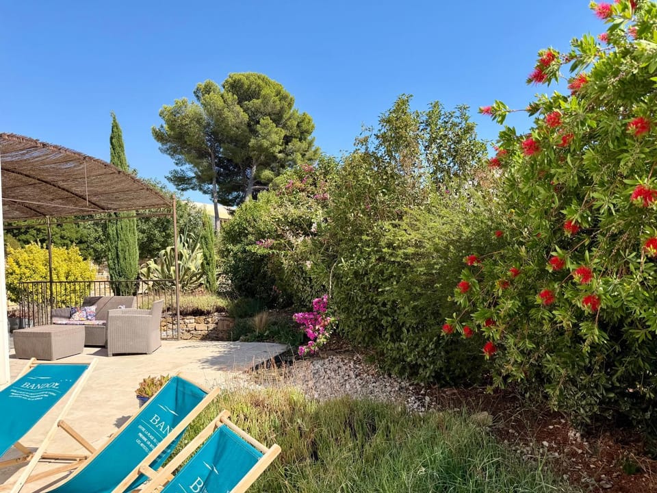 Garden, Garden view, Pool view, Swimming pool, sunbed