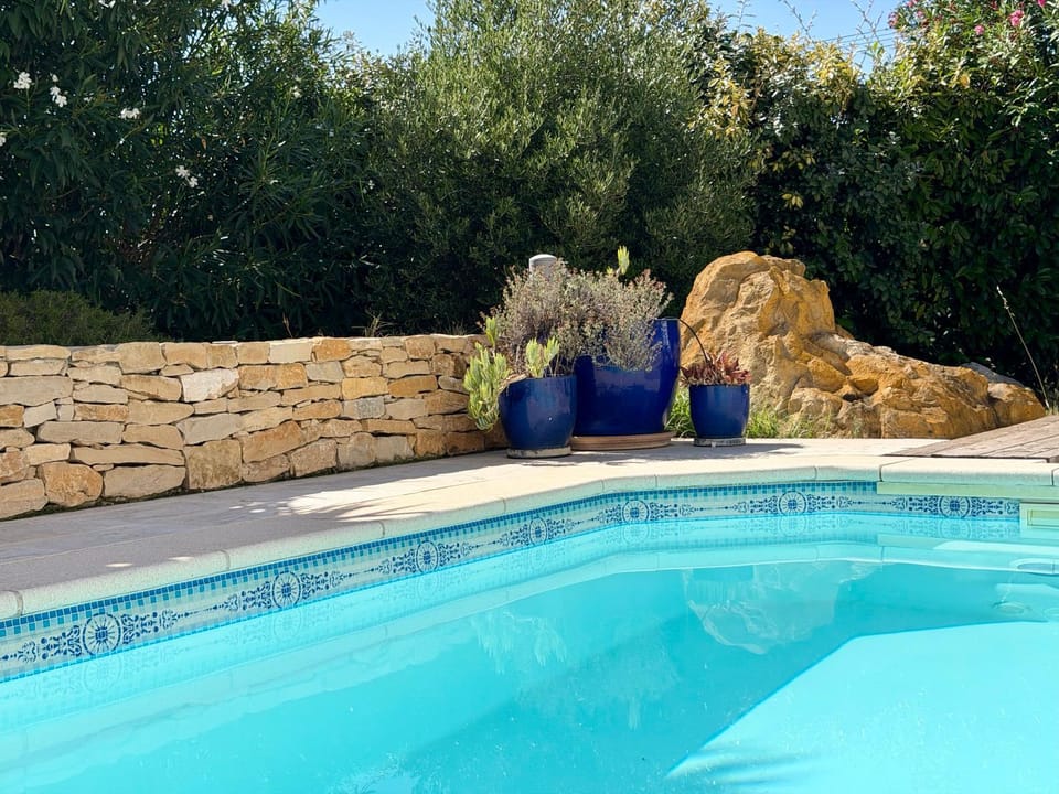 Day, Natural landscape, Garden view, Pool view, Swimming pool