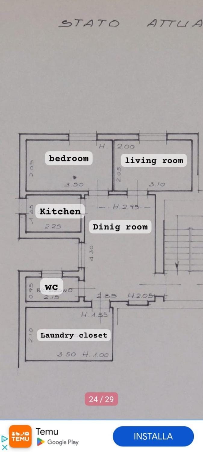Mansarda a due passi dal porto con parcheggio privato Apartment in Livorno