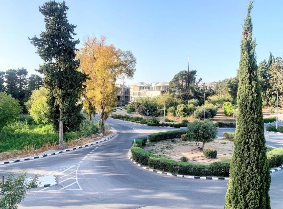 Quiet street view