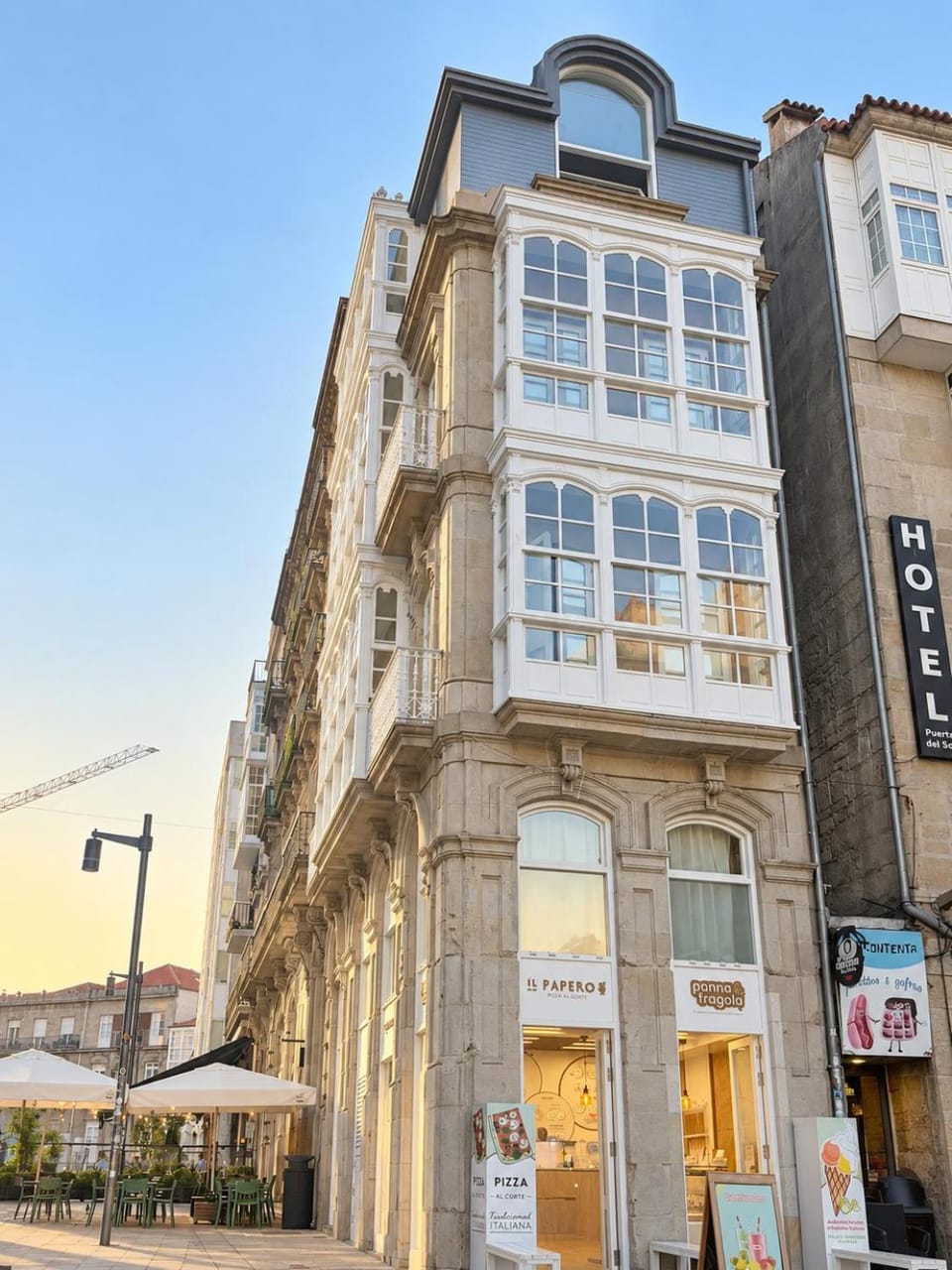 Property building, City view