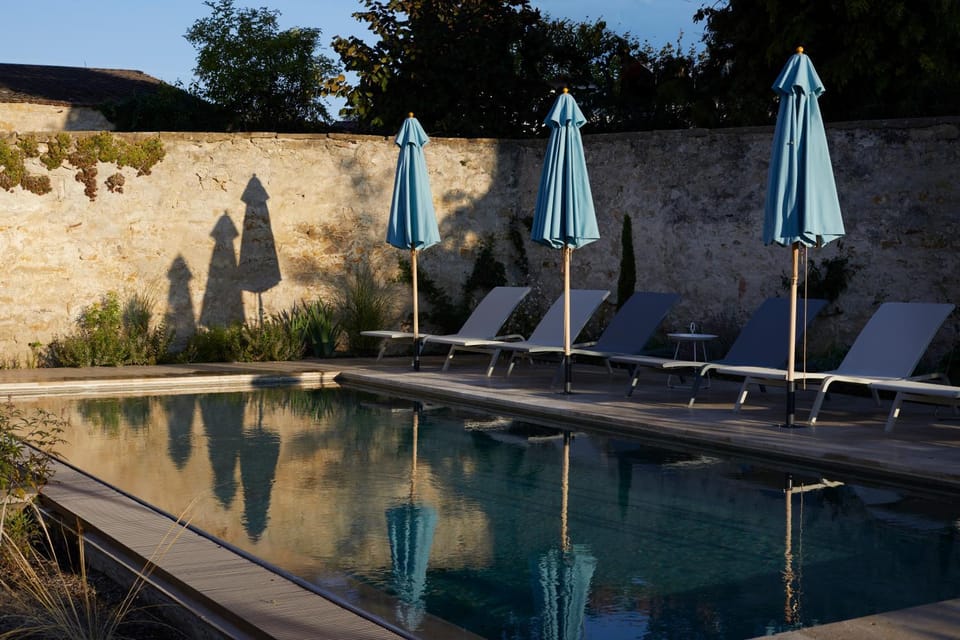 Pool view, Swimming pool, Swimming pool, sunbed