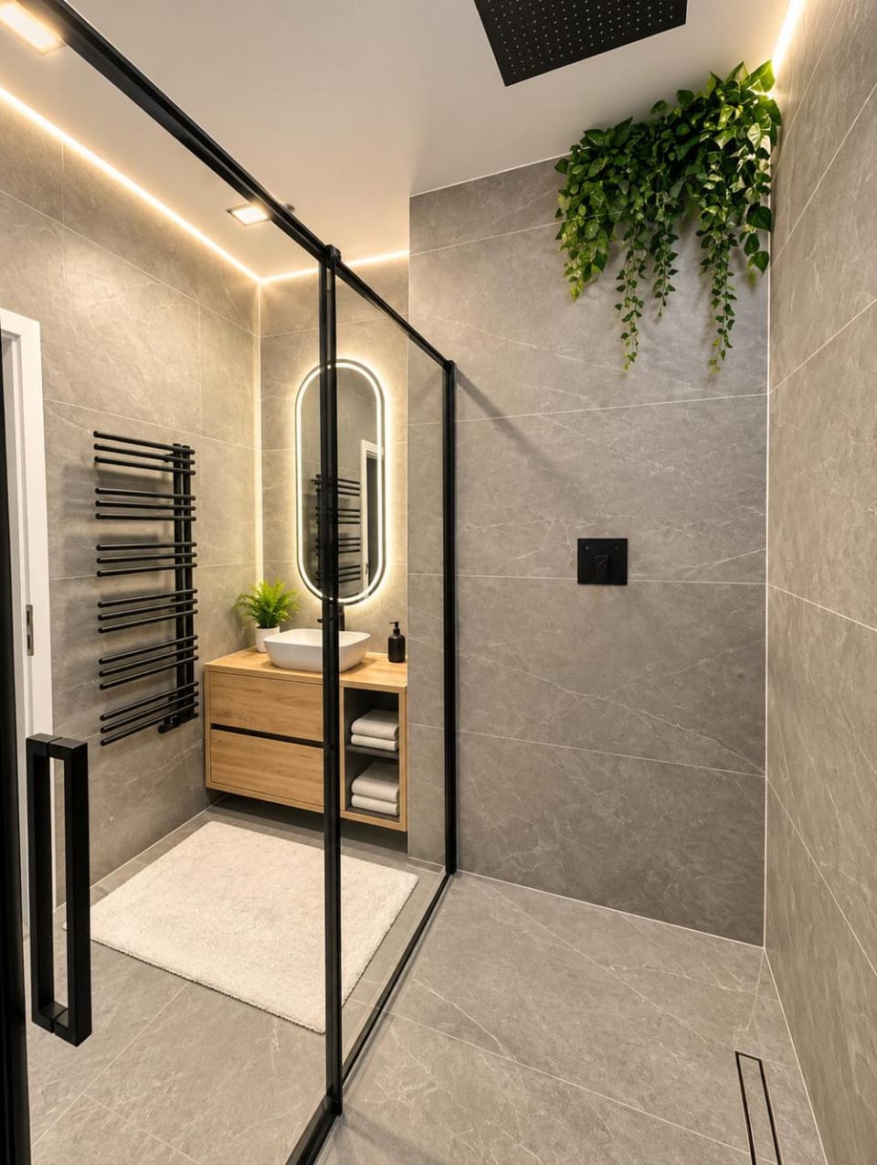 Shower, Bathroom