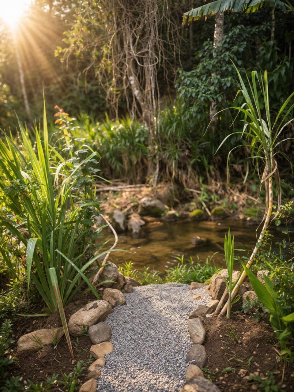 Day, Natural landscape, Garden, Garden view