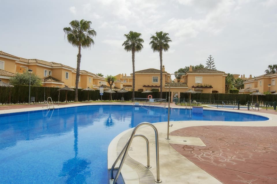 Vera Playa Chalet Adosado Jardín Piscina Parking House in Andalusia