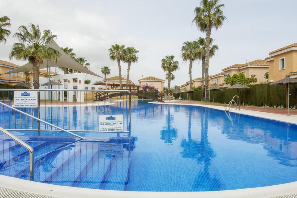 Vera Playa Chalet Adosado Jardín Piscina Parking House in Andalusia