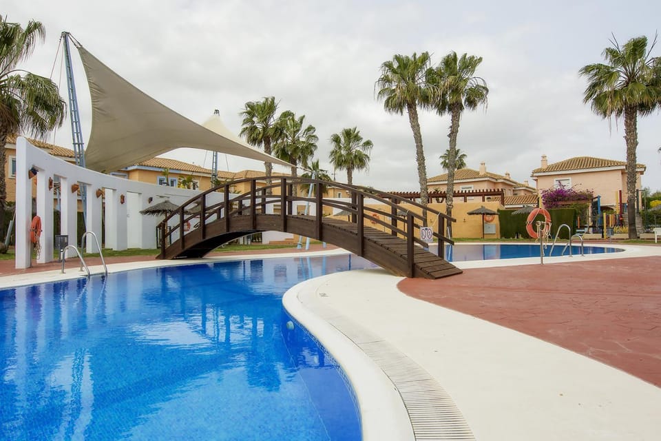 Vera Playa Chalet Adosado Jardín Piscina Parking House in Andalusia