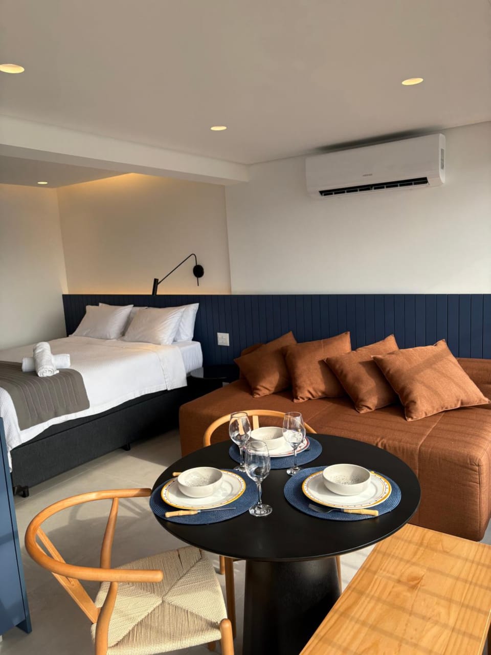Studio com Vista, 4 pessoas, próximo à Faria Lima & Congonhas Apartment in Sao Paulo City