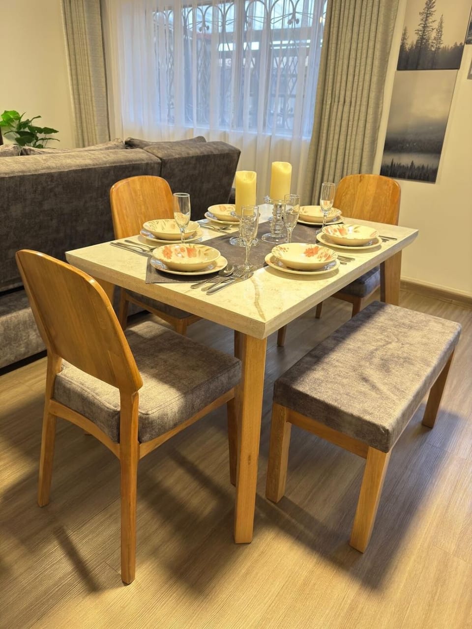 Dining area