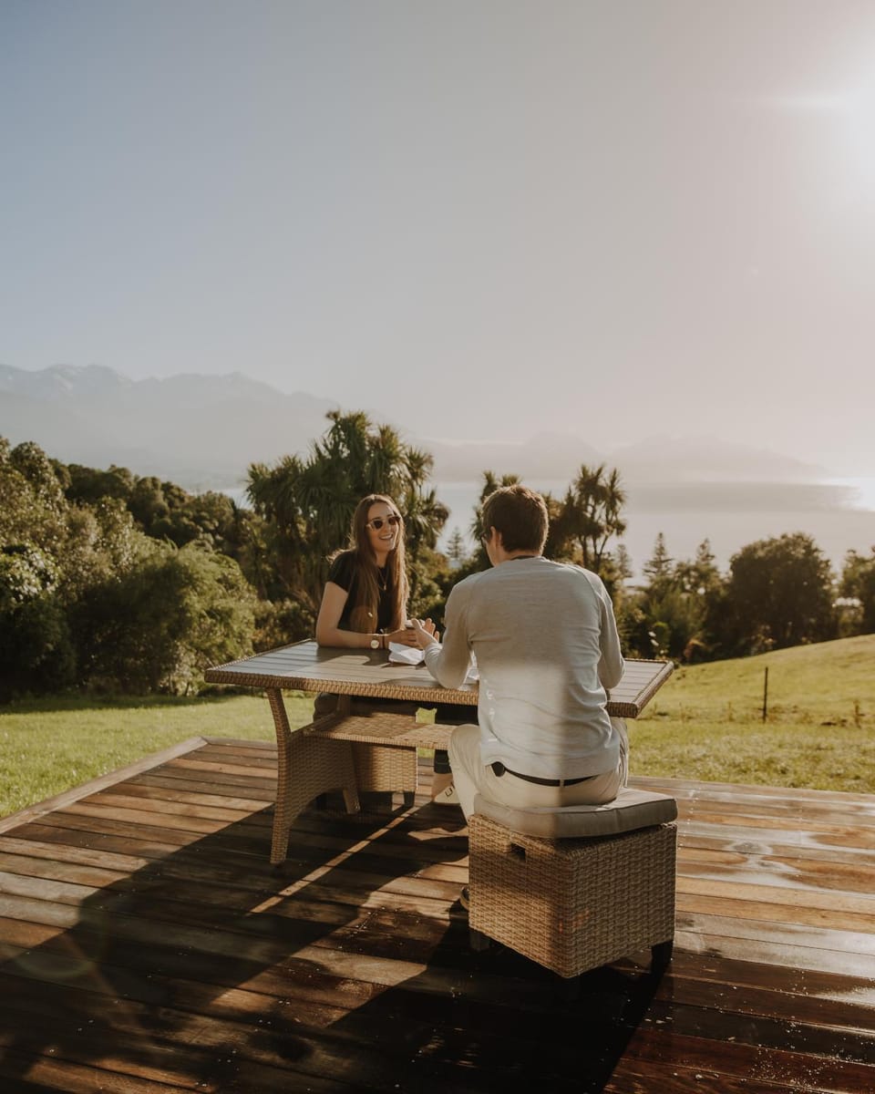 Garden, Balcony/Terrace, Mountain view, Sea view