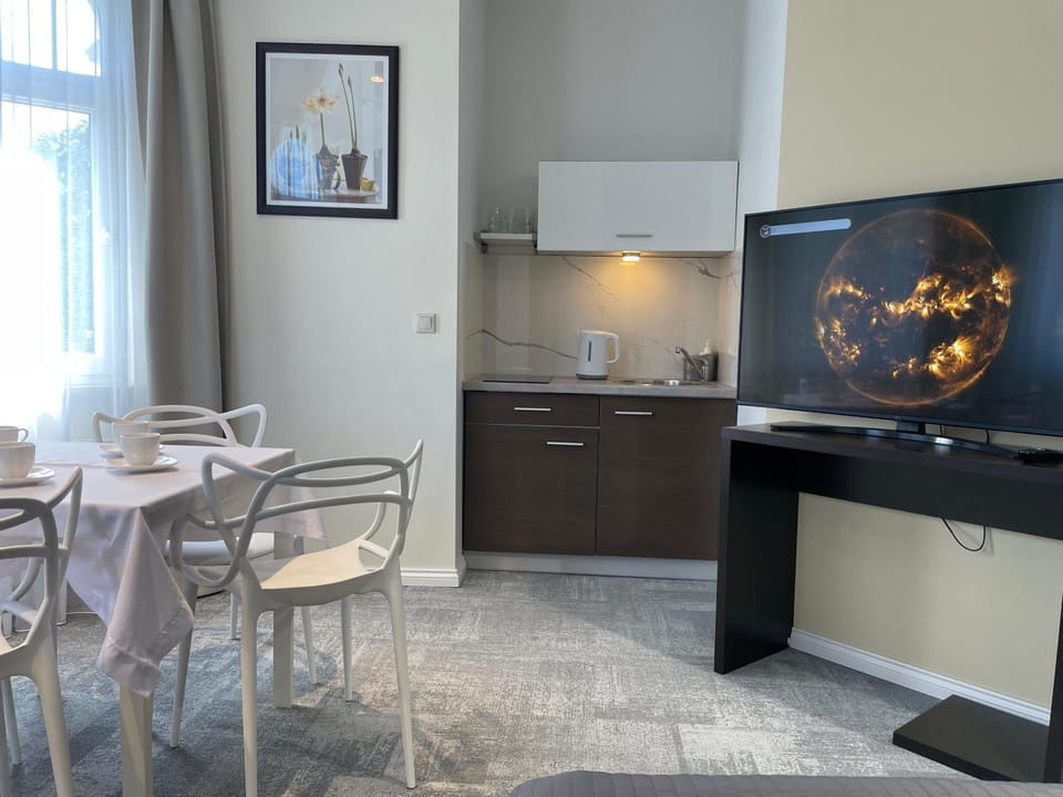 Kitchen or kitchenette, kitchen