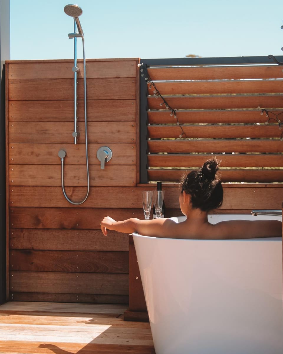 Bathroom, Open Air Bath