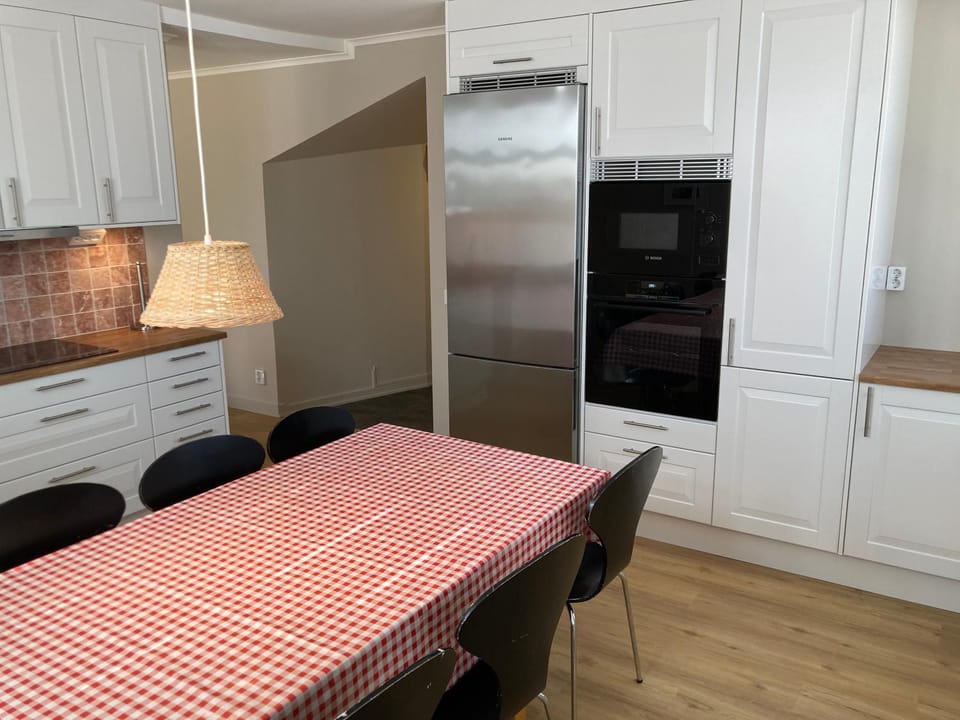Kitchen or kitchenette, Dining area, oven
