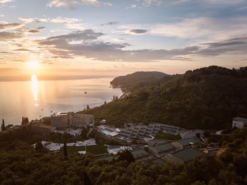 Day, Natural landscape, Bird's eye view, River view, Sunrise, Sunset