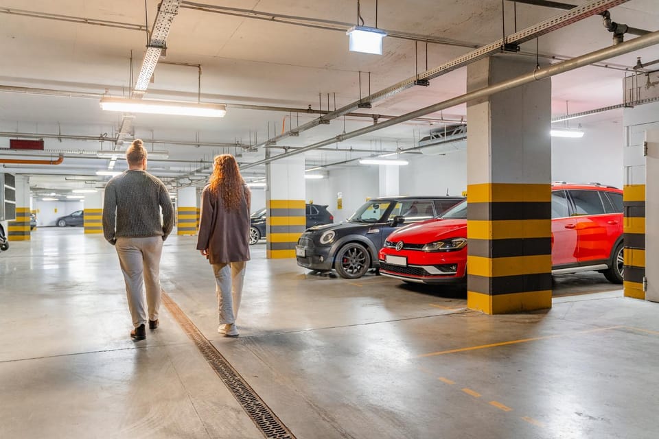 People, Guests, group of guests, Parking