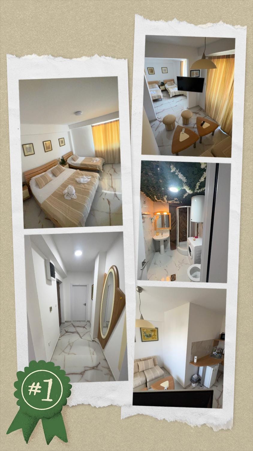 Bed, Kitchen or kitchenette, Photo of the whole room, Bedroom