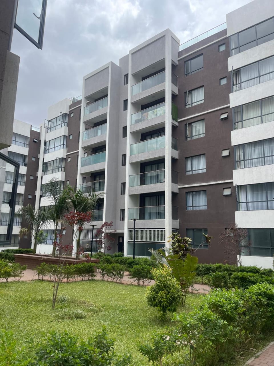 Property building, Garden view