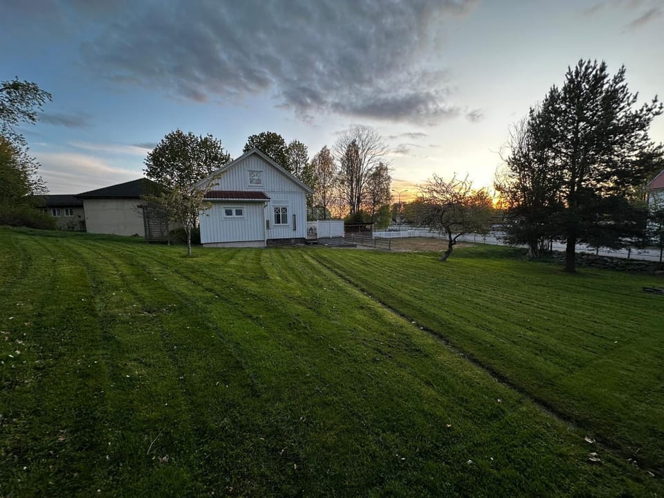 Property building, Garden