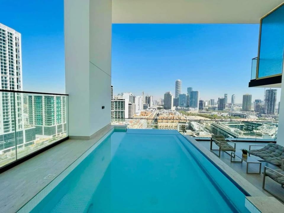 Luxury 2br Private Pool & Balcony Jvc Apartment in Dubai