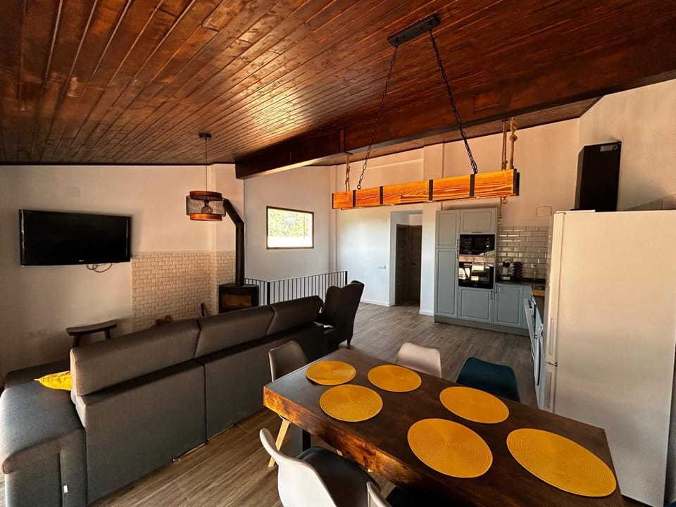 TV and multimedia, Kitchen or kitchenette, Living room, Dining area, oven, stove