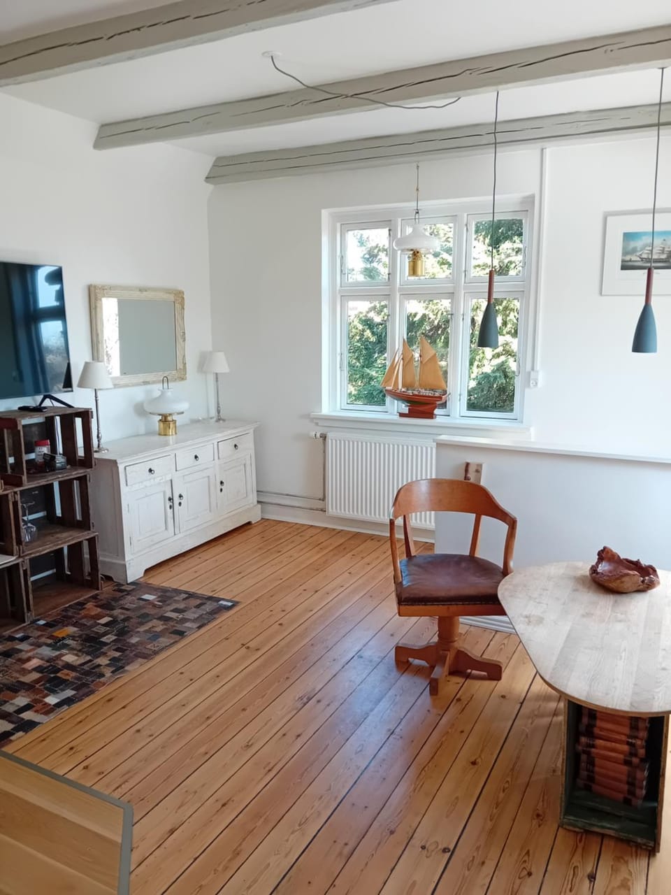 Bed and Boat Apartment in Zealand