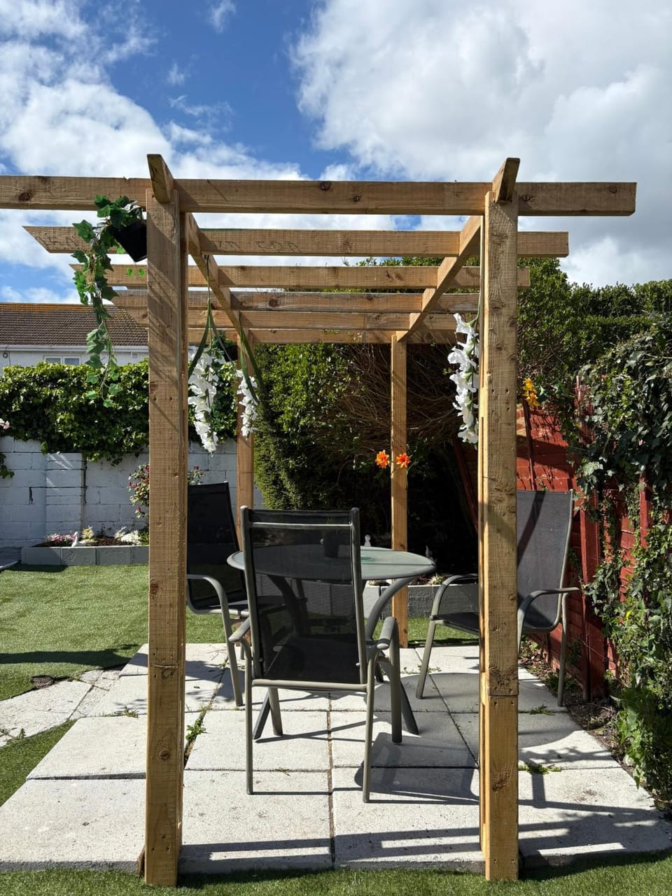 Patio, Day, Garden, Garden, Garden view