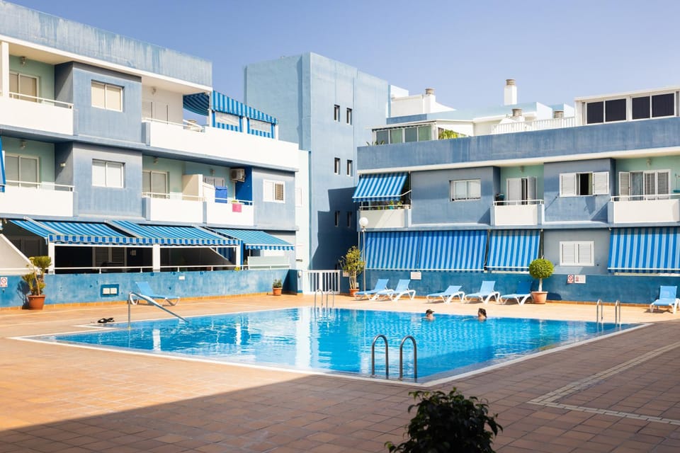 Coastal Calm in El Puertito, Pool & Large Terrace Apartment in Canary Islands
