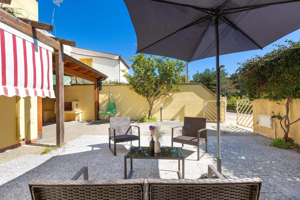 Property building, Patio