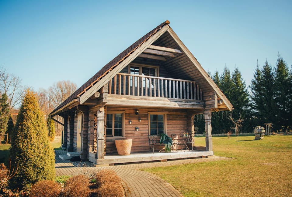 Property building, Spring, Day, Garden