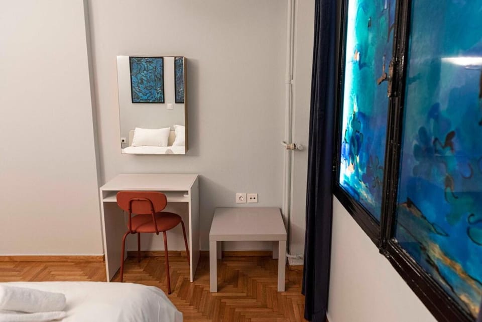 Modern Blue Retreat Apartment in Athens