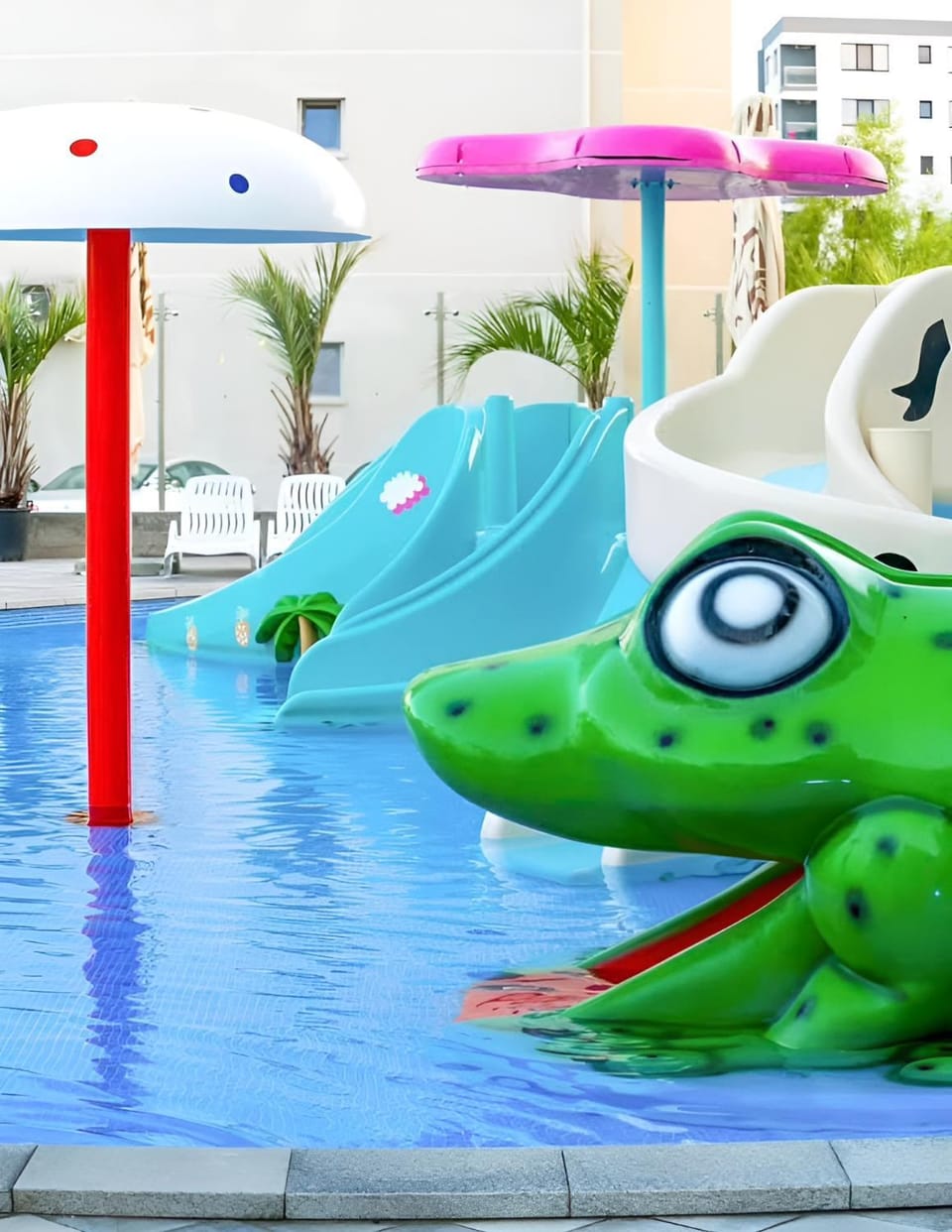 Day, Aqua park, Swimming pool
