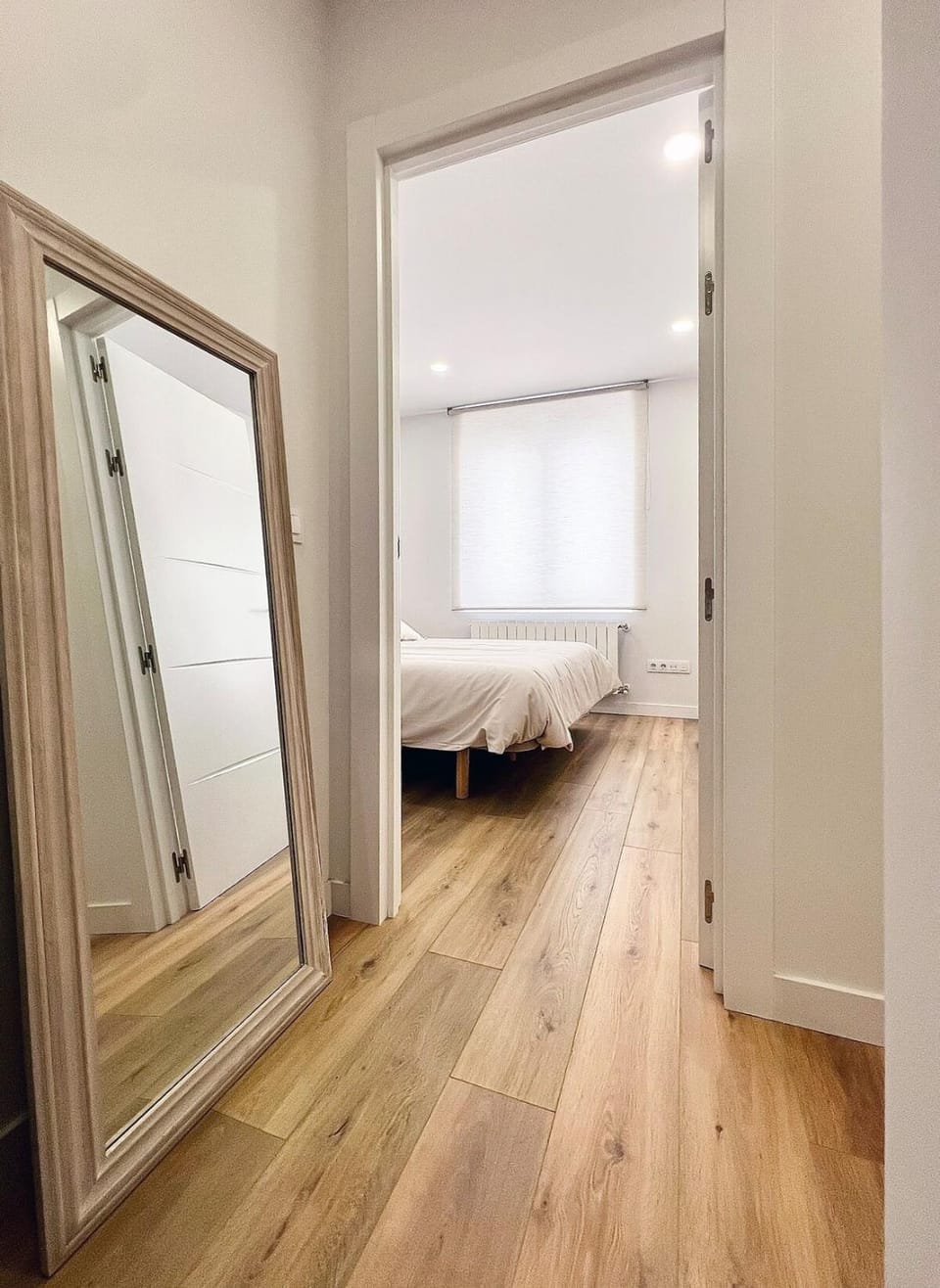 central street full of light Apartment in Santander