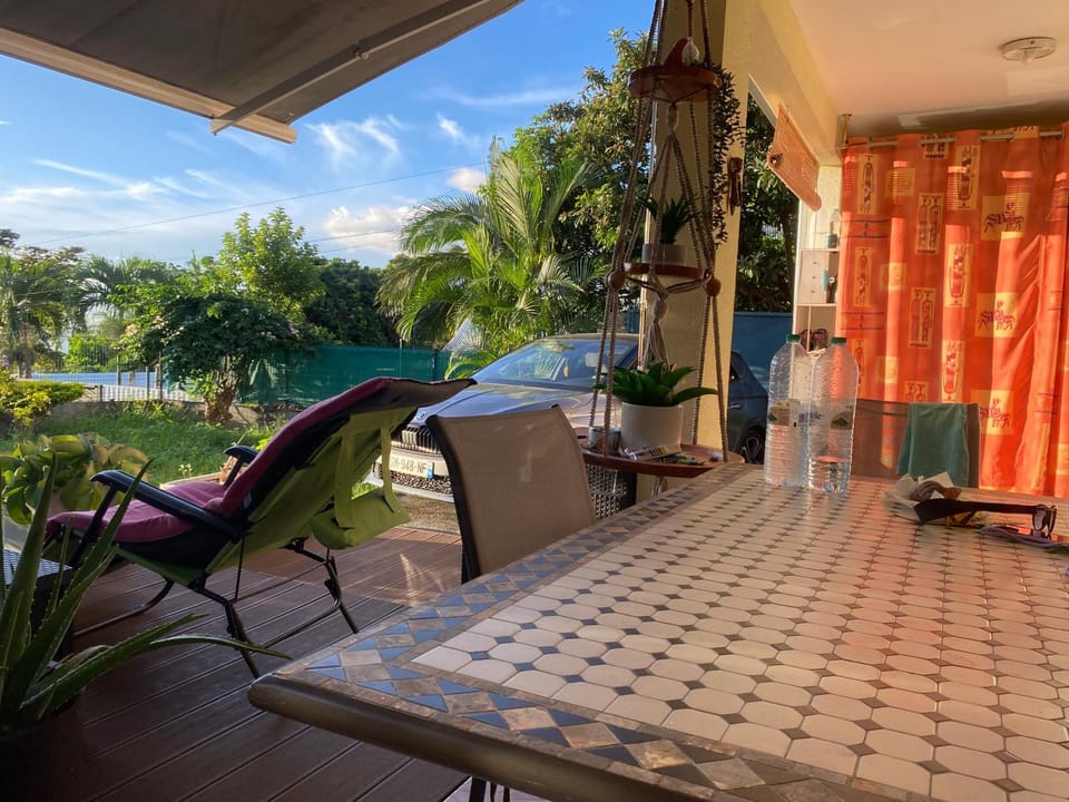 Patio, Garden view