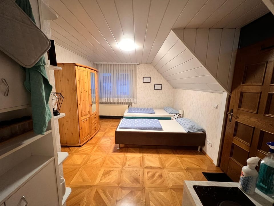 Bed, Photo of the whole room, Bedroom, wardrobe