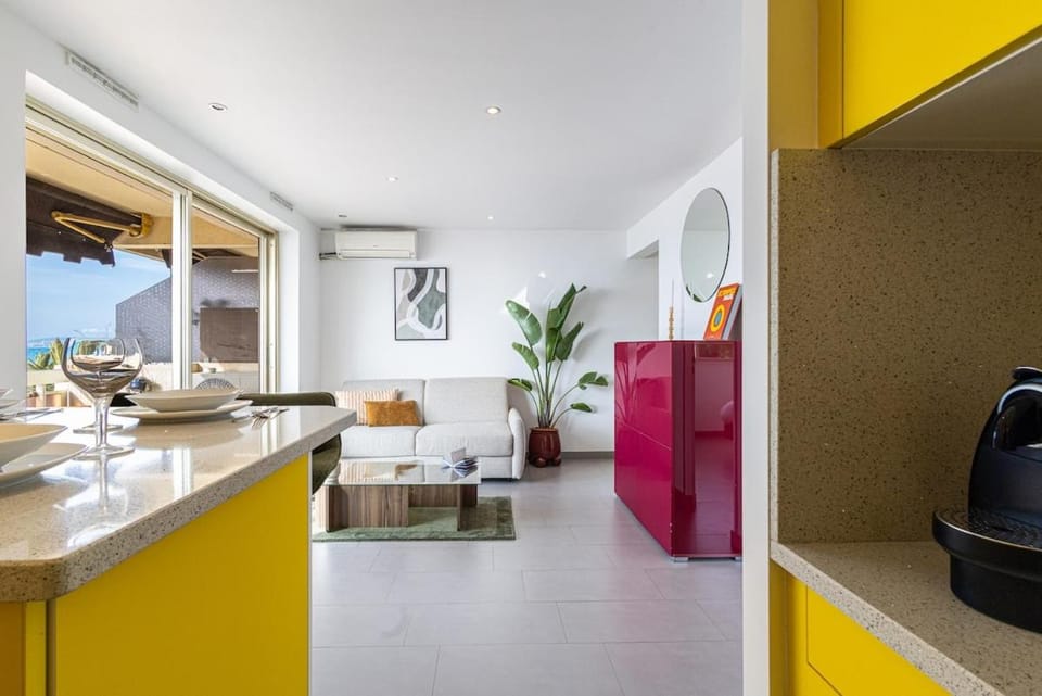 Stunning apartment with sea front terrace Apartment in Nice