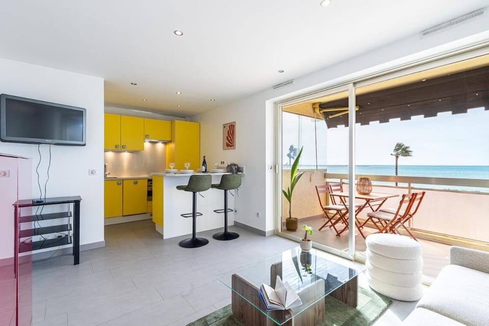 Stunning apartment with sea front terrace Apartment in Nice