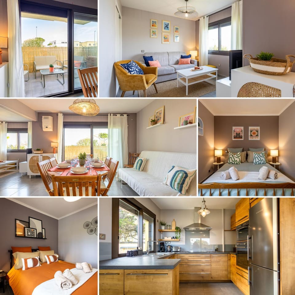 Bed, Kitchen or kitchenette, Living room, Photo of the whole room, Dining area, Bedroom
