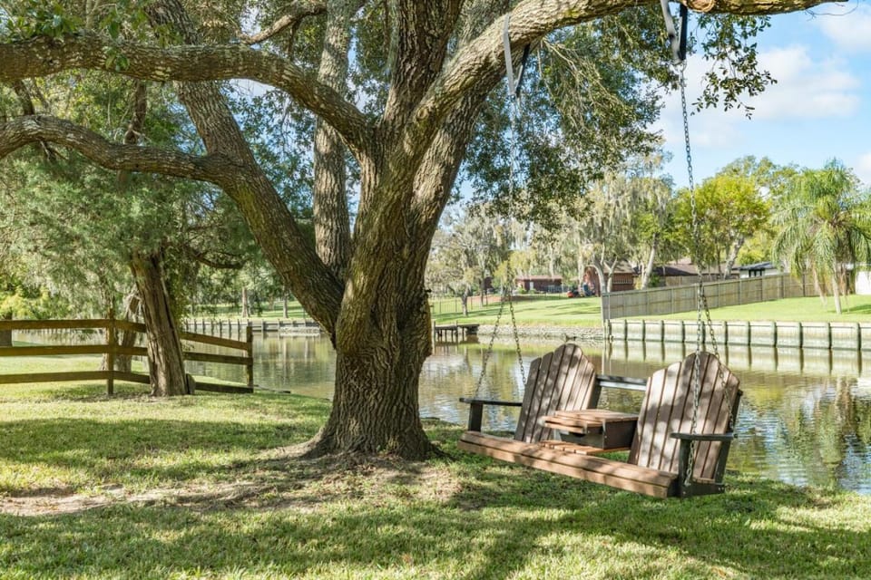 Stunning Waterfront Rental Property with Private Dock and Pool House in League City