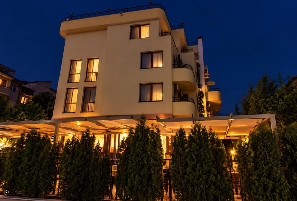 Property building, Night