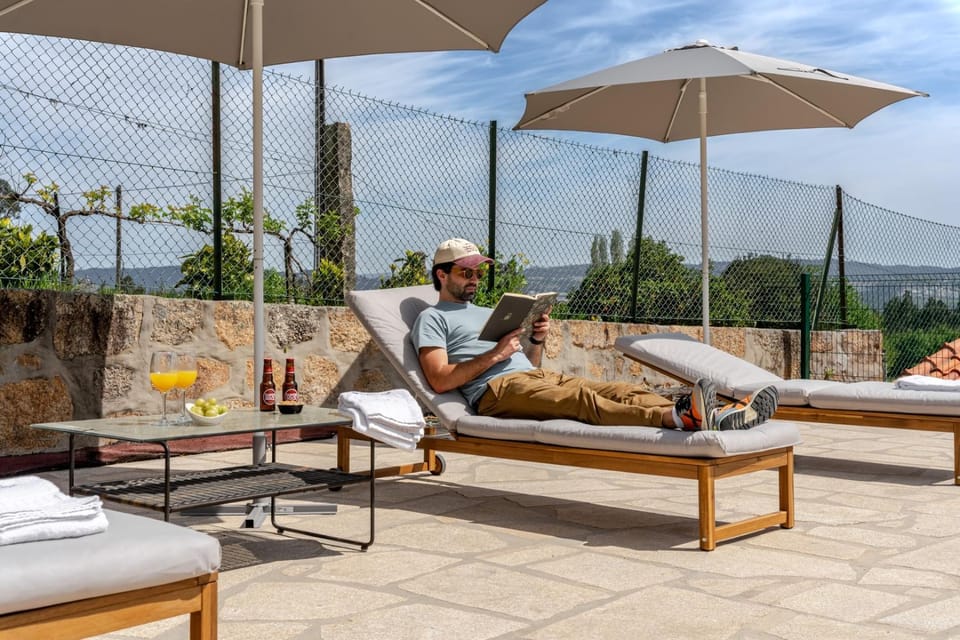 Patio, People, View (from property/room), Balcony/Terrace, sunbed
