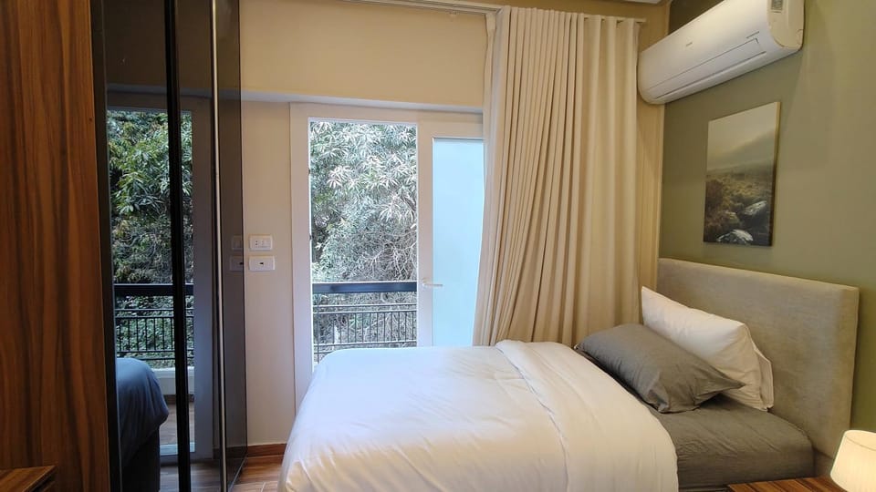 Bed, Bedroom, children, air conditioner
