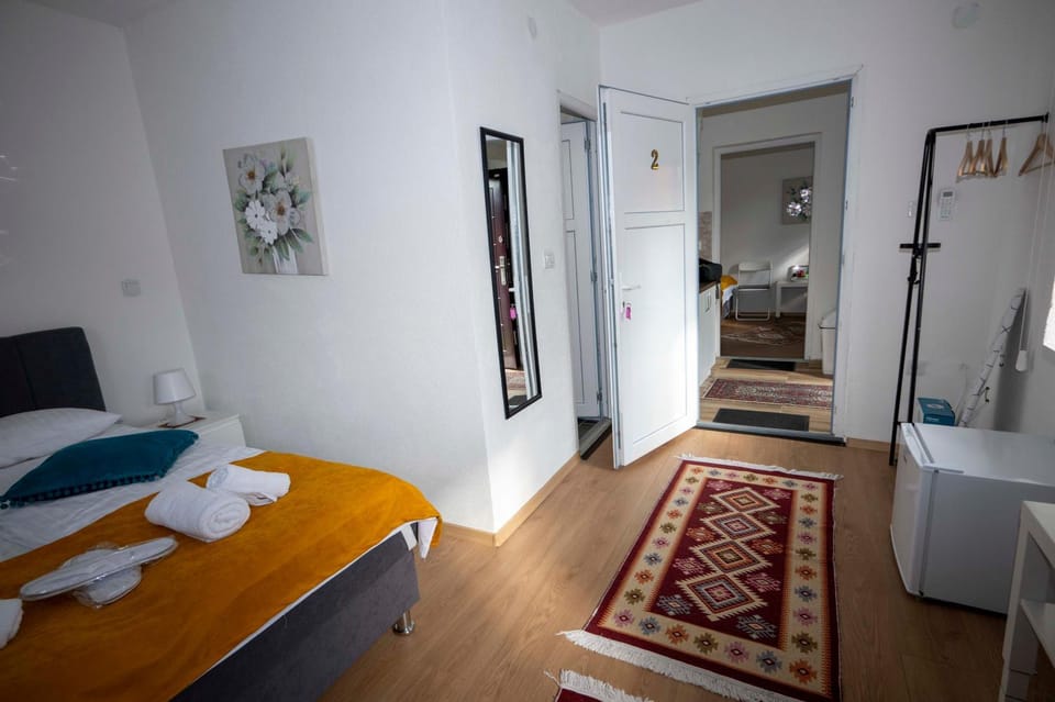 Bed, Photo of the whole room, Bedroom, Area and facilities, towels